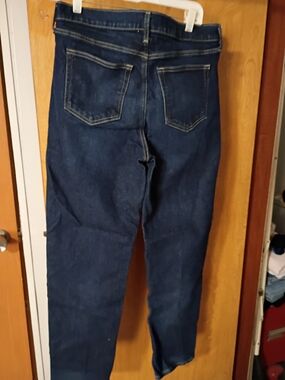 Dark Blue Men's Jeans - Classic Straight Fit
